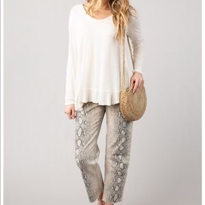 Lauren James Ruffle Hazel Top